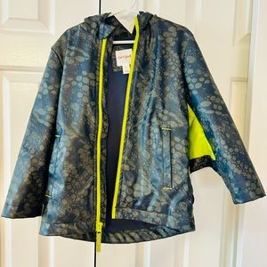Toddler dinosaur rain jacket